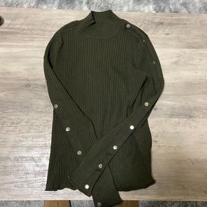 Zara green knit sweater